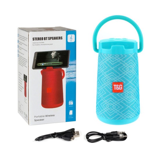 T&G WATERPROOF WIRELESS BLUETOOTH SPEAKER TG-138 FM/TF/AUX/USB/HANDS-FREE GREEN T&G WATERPROOF WIRELESS BLUETOOTH SPEAKER TG-138 FM/TF/AUX/USB/HANDS-FREE GREEN